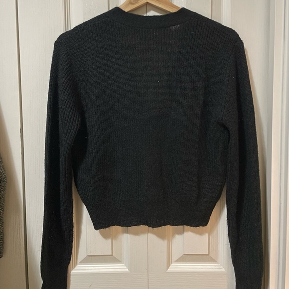 BLACK CARDIGAN - Picture 2 of 3